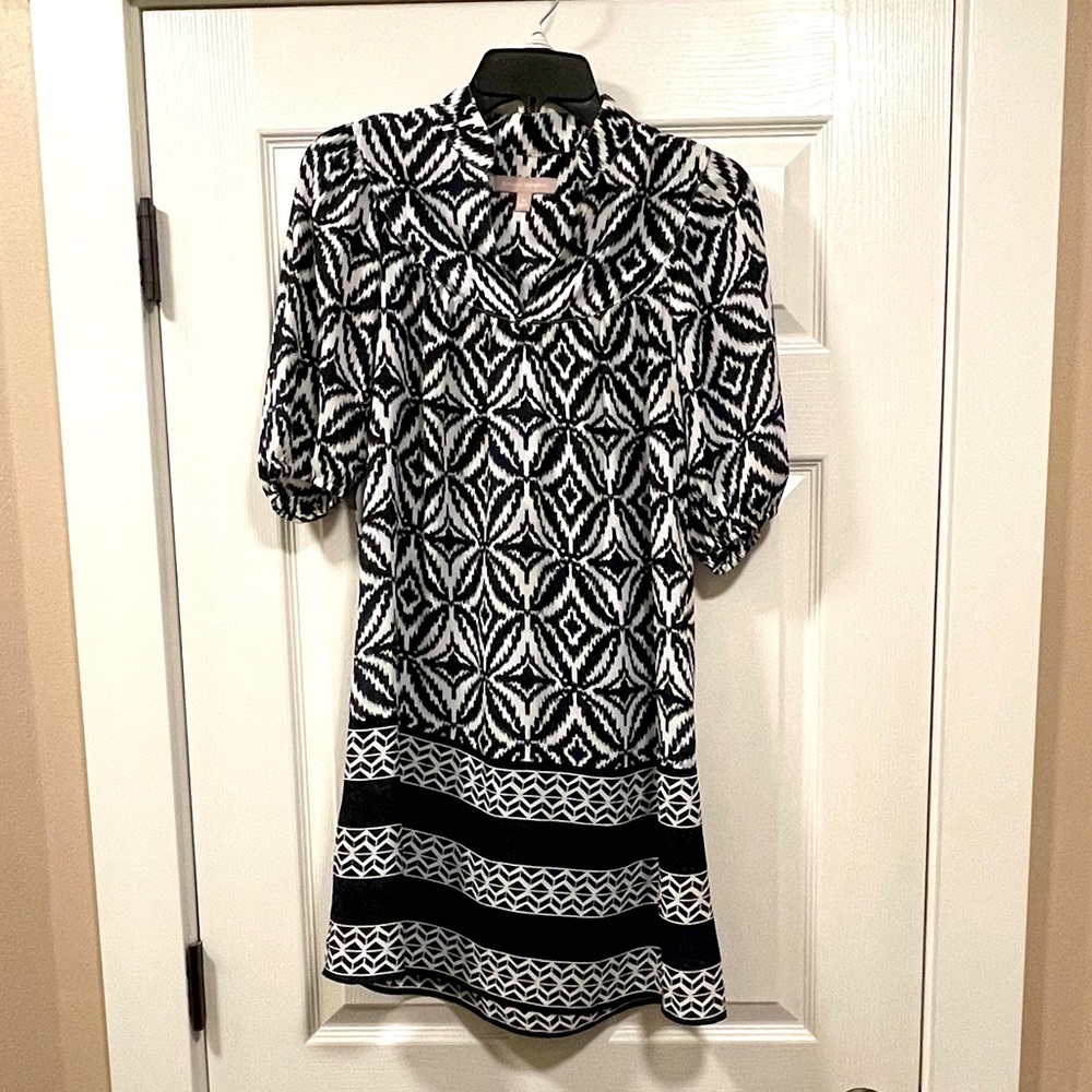 Geometric Banana Republic Dress
